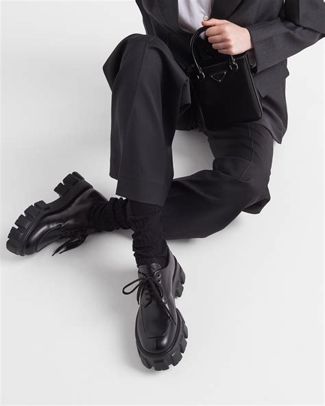 mens prada monolith|prada monolith boots outfit.